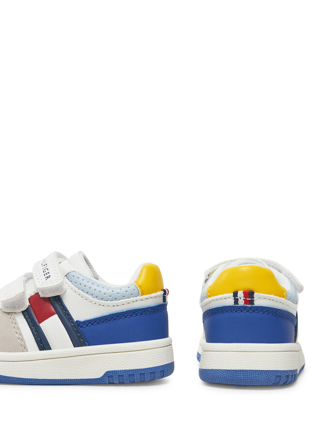 Tommy Hilfiger Αθλητικά Tommy Hilfiger Flag Low Cut Velcro Sneaker T1X9-33844-1269 M Λευκό