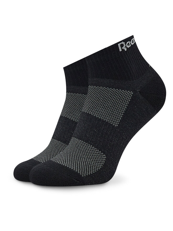 Reebok Calzini corti unisex Reebok Active Foundation Ankle Socks 3 Pairs GH0404 Nero