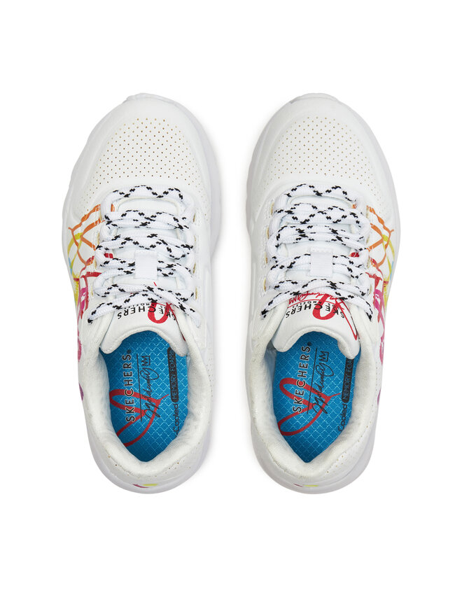 Skechers Sneakersy Skechers Love Brights 314061L/WMLT Biały