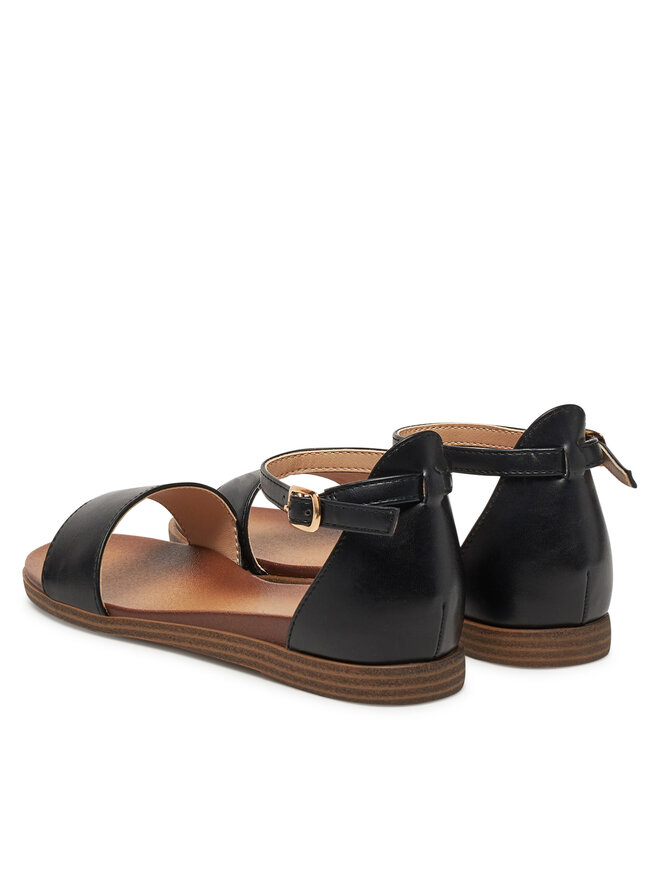 Clara Barson Σανδάλια Clara Barson MAGNA WS5811-01 Μαύρο