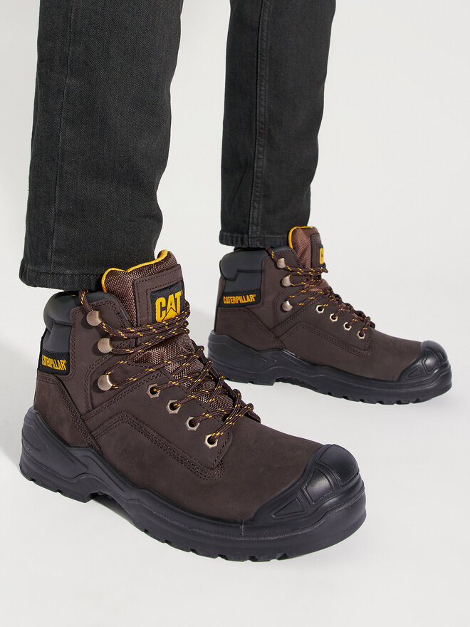 CATerpillar Scarponcini CATerpillar Striver Bump St S3 P725098 Marrone