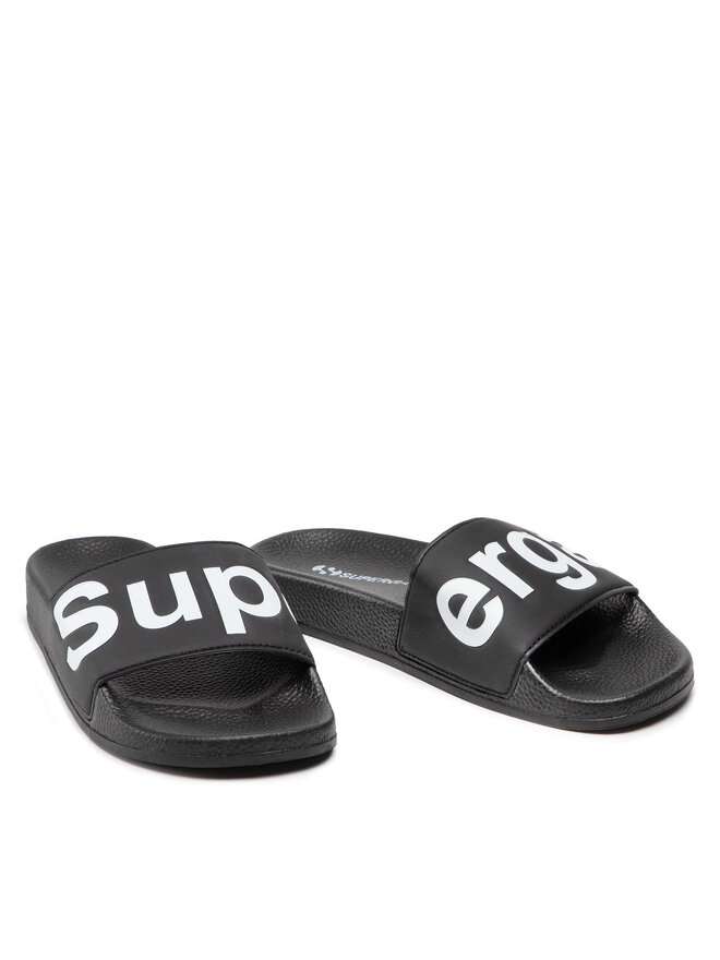 Superga Papucs Superga 1908 Slides Polysoft Fekete