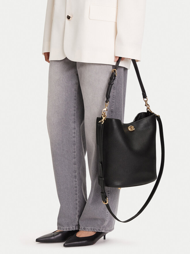 Coach Handtasche Coach Willow CW624 Schwarz