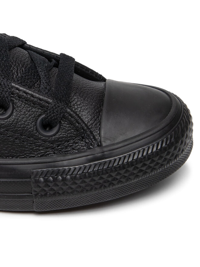 Converse Sneakers aus Stoff Converse Chuck Taylor All Star Mono Leather 135253C Schwarz