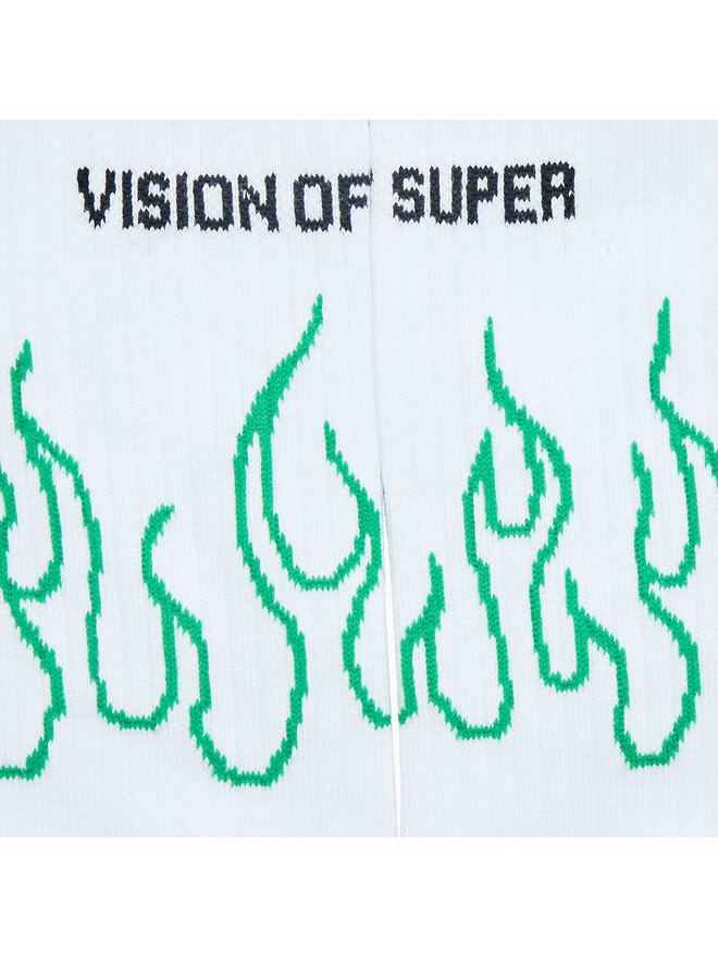 Vision Of Super Skarpety wysokie unisex Vision Of Super VSA00169CZ Biały