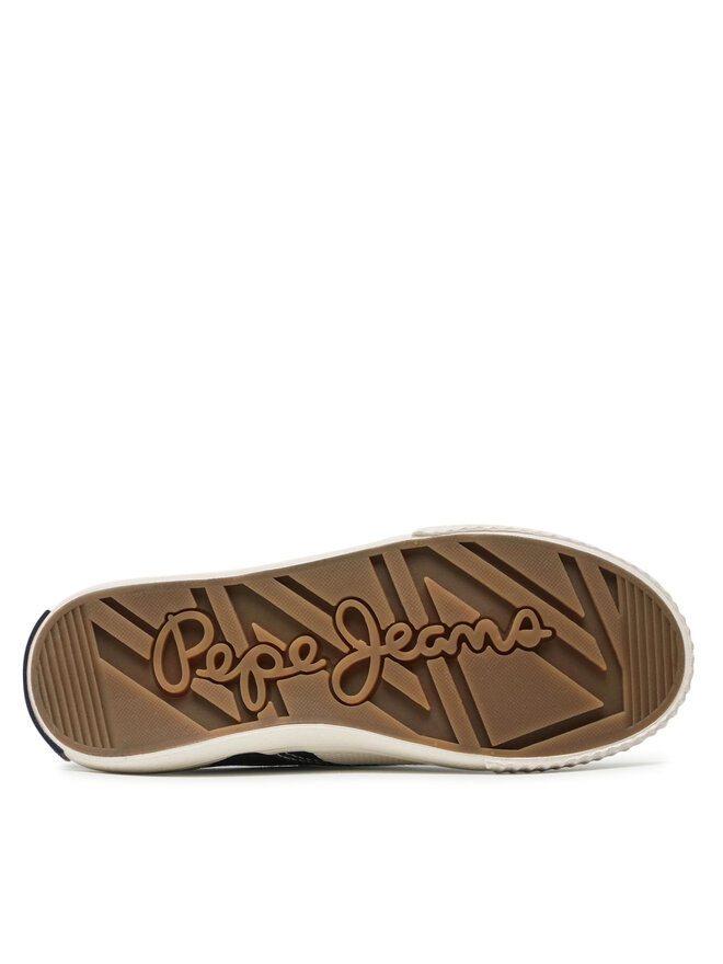 Pepe Jeans Tenisice Pepe Jeans Ottis Bamba PBS30525 Tamnoplava