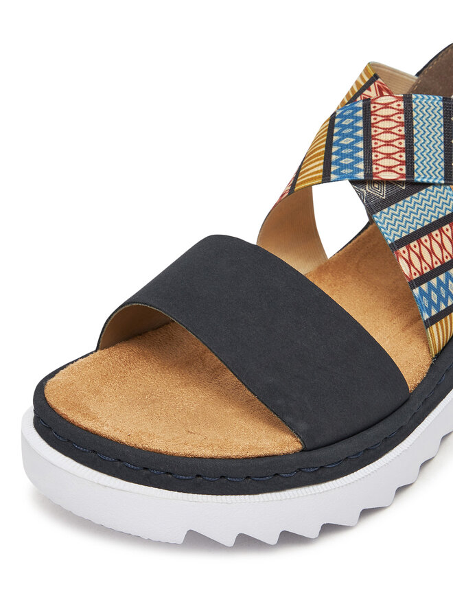 Rieker Sandalias Rieker V44G8-14 Azul marino