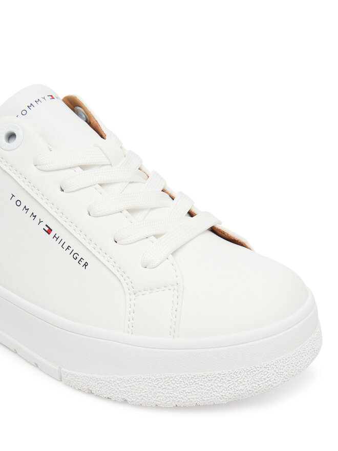 Tommy Hilfiger Снікерcи Tommy Hilfiger Low Cut Lace Up Sneaker T3X9-34091-1355 D Білий