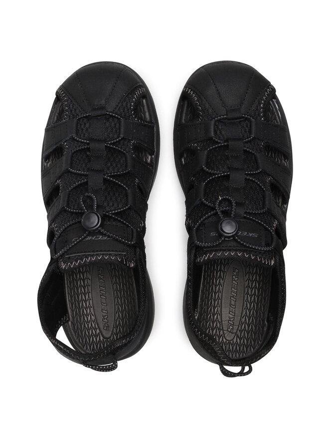 Sandalias Skechers Journeyman 2 51834 BBK Negro zapatos.es