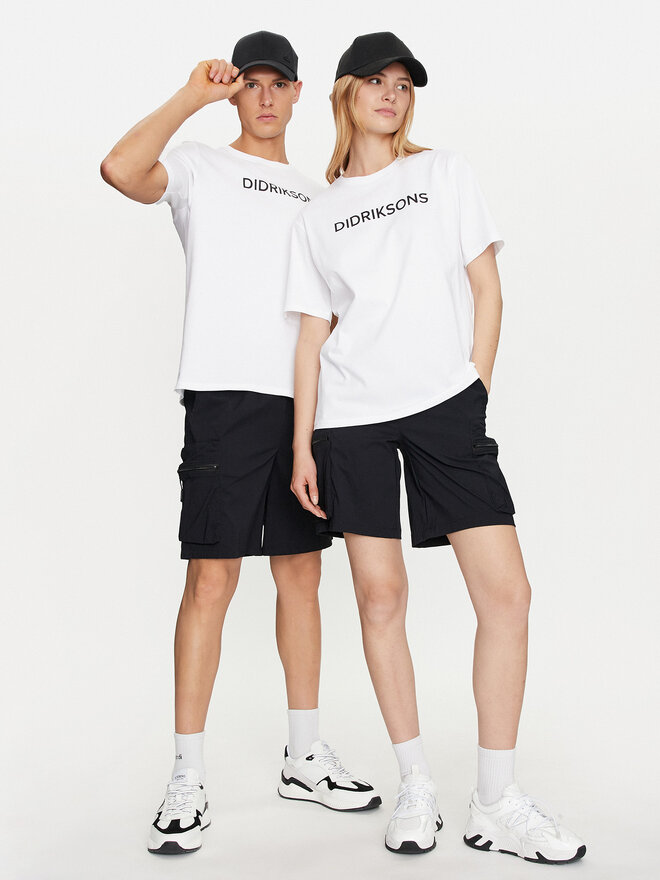Didriksons Didriksons Camiseta Harald 505551 Blanco Regular Fit