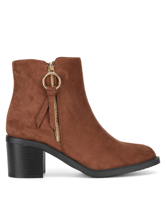 Clara Barson Μποτάκια Clara Barson LS5276-02A Καφέ