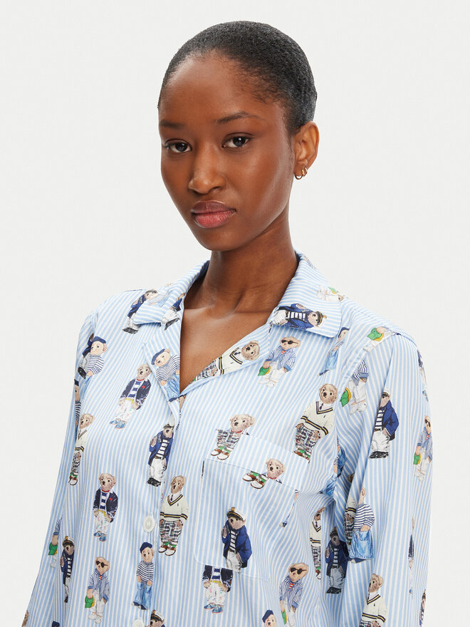 Polo Ralph Lauren Polo Ralph Lauren Pyjama 4P8046 Blau Relaxed Fit