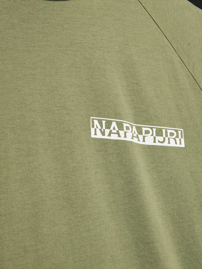 Napapijri Napapijri Футболка NP0A4H2Y D Зелений Regular Fit