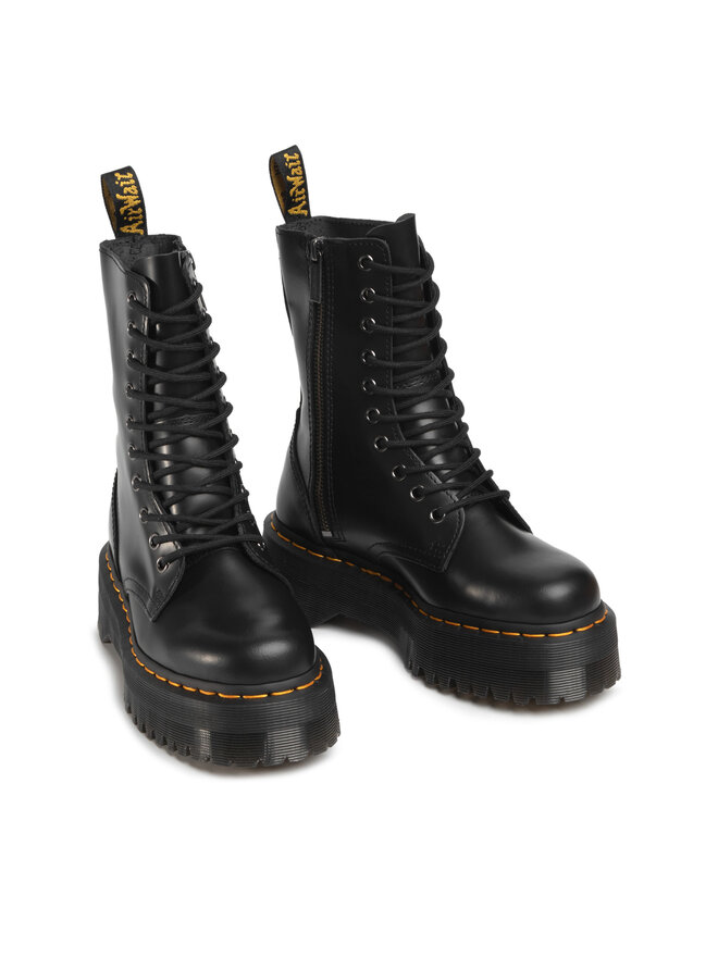 Bocanci Dr. Martens Jadon Hi 25565001 Negru epantofi.ro