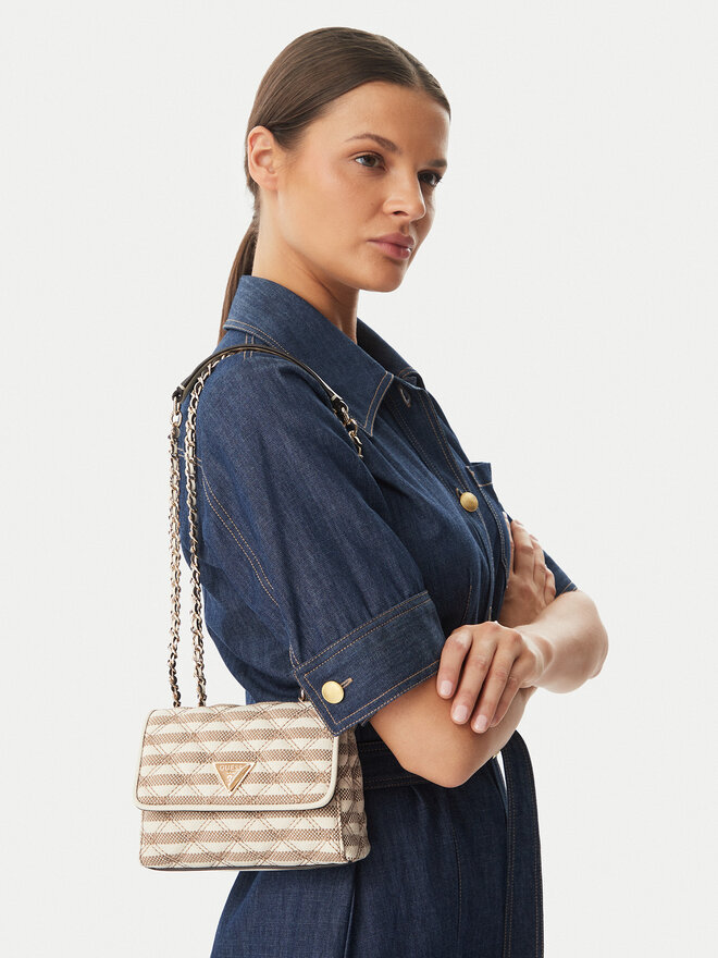 Guess Handtasche Guess Giully II Mini HWAG96 73740 Beige