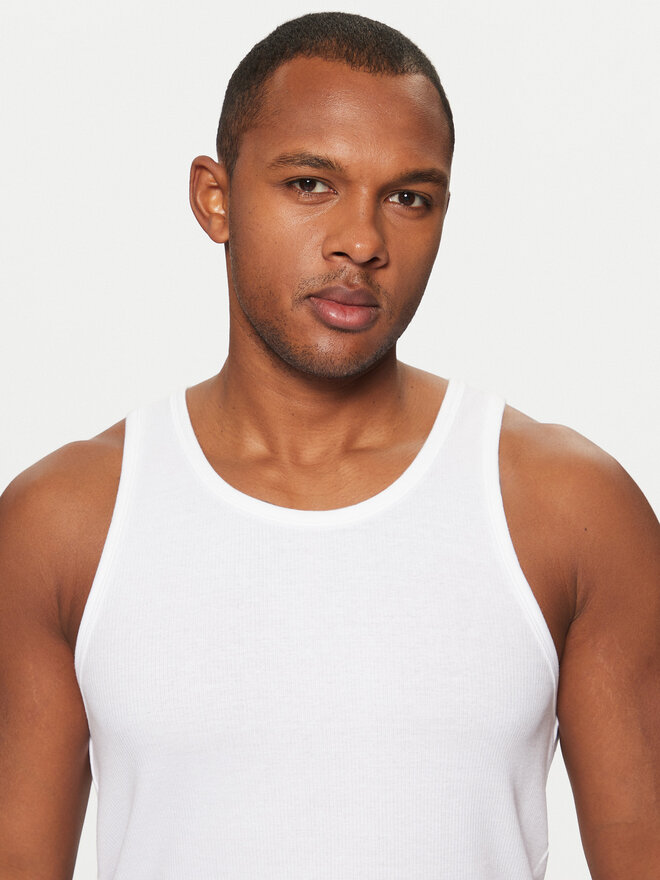 Gap Gap Σετ 3 tank tops 483958-00 Λευκό Regular Fit