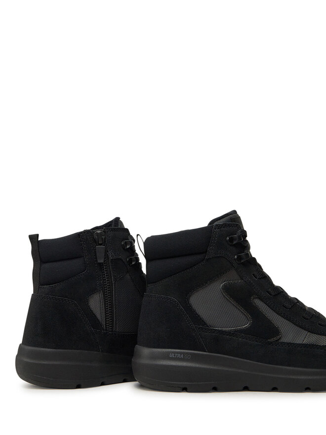 Skechers Μποτάκια Skechers 144198/BKGY Μαύρο