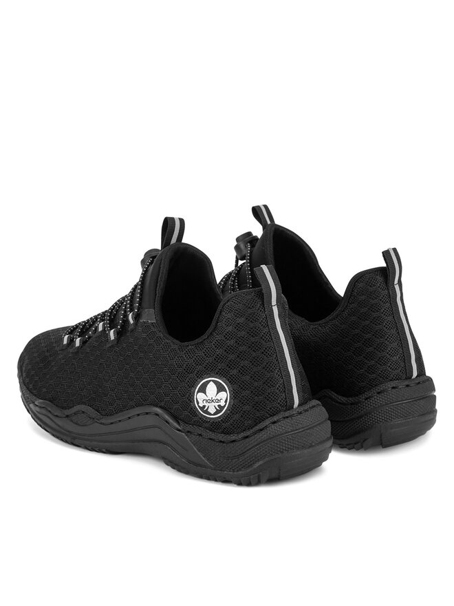 Rieker Sneakersy Rieker L0550-01 Czarny