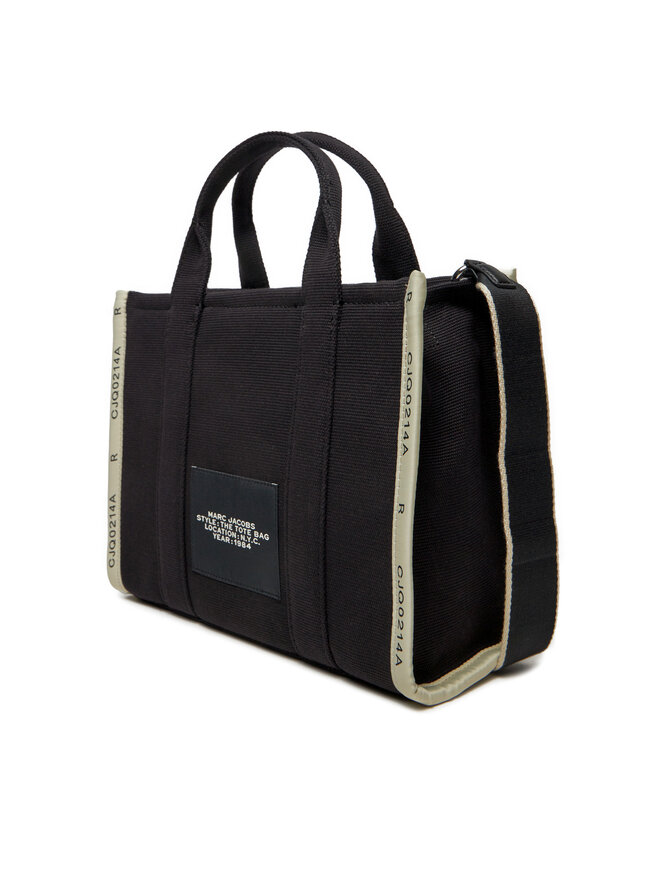 Marc Jacobs Borsetta Marc Jacobs The Jacquard Medium Tote Bag M0017027 Nero