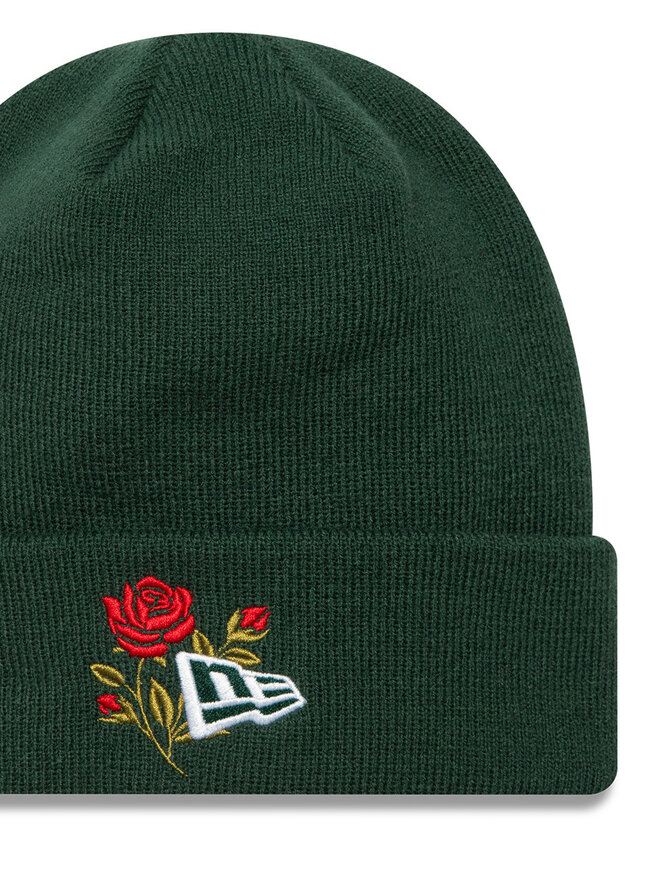 New Era Čiapka New Era Rose Icon Cuff Knit Beanie 60580736 Zelená