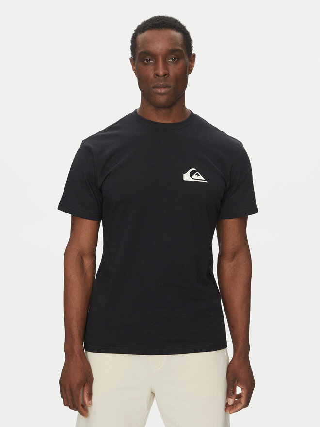 Quiksilver Quiksilver Póló EQYZT08042 Fekete Regular Fit