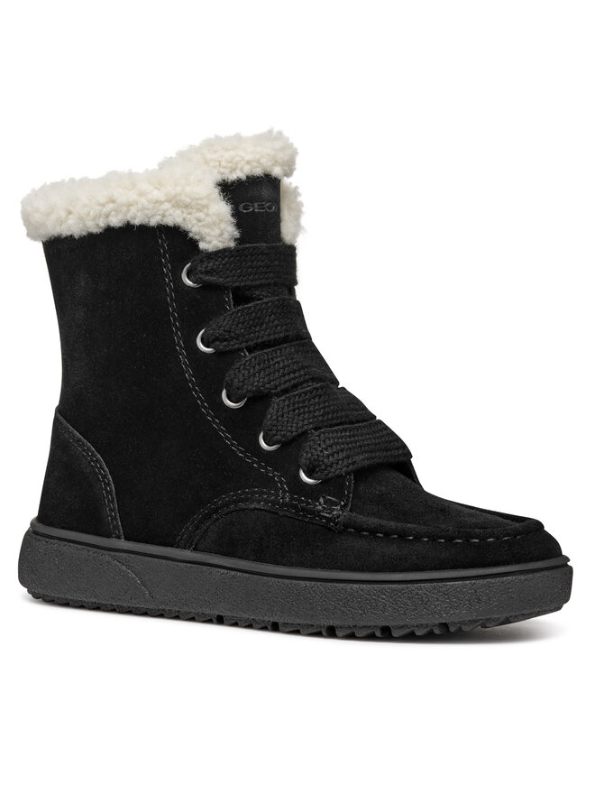 Geox Zābaki Geox J Theleven Girl Wpf J46HYC 00022 C9999 D Melns