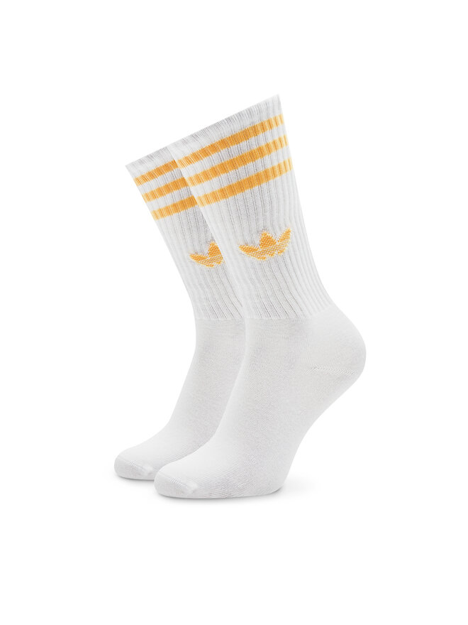 adidas Sada 3 párů vysokých ponožek unisex adidas IX7504 Bílá