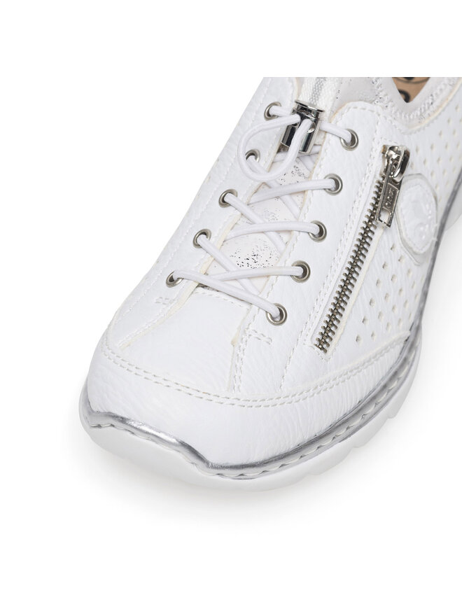 Rieker Sneakers Rieker L3296-82 Alb
