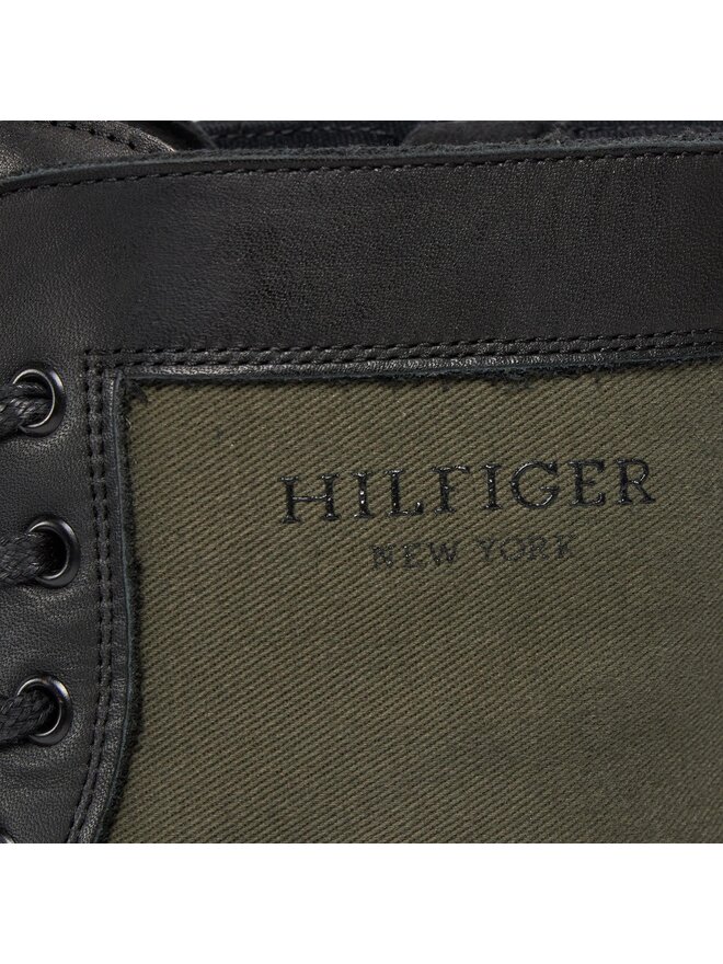 Tommy Hilfiger Ghete Tommy Hilfiger Th Everyday Core Mix FM0FM04908 Negru