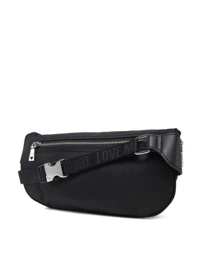 LOVE MOSCHINO Saszetka nerka LOVE MOSCHINO JC4203PP1MLN100A Czarny