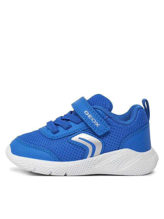 Geox B Sprintye Boy C | Sneakers Bambino E Ragazzo | Suola Traspirante E Ammortizzata Con Chiusura Strap Singolo