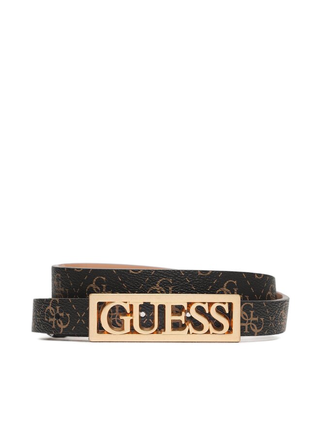 Guess Dámský pásek Guess Silvana (SS) Belts BW7836 VIN20 Hnědá
