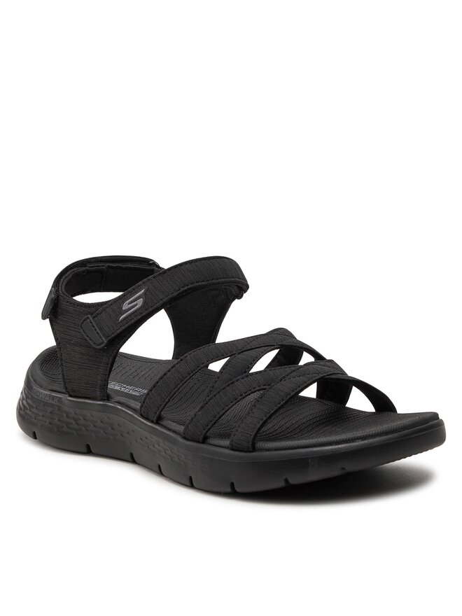 Skechers Sandały Skechers Go Walk Flex Sandal-Sunshine 141450/BBK Czarny