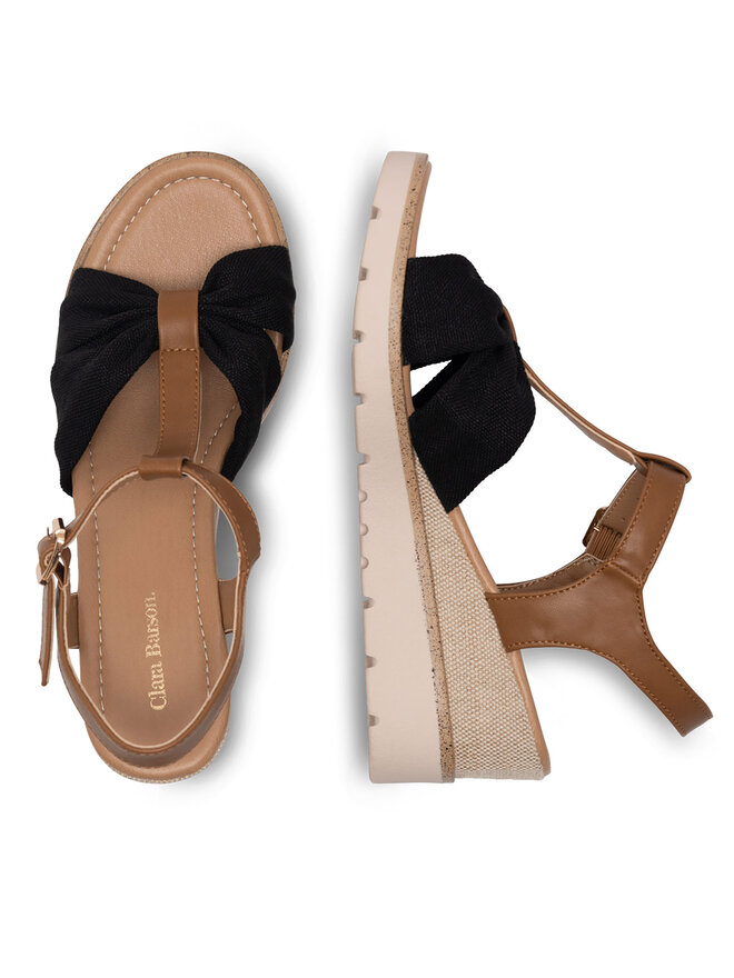 Clara Barson Sandales Clara Barson WS6253-06 Melns