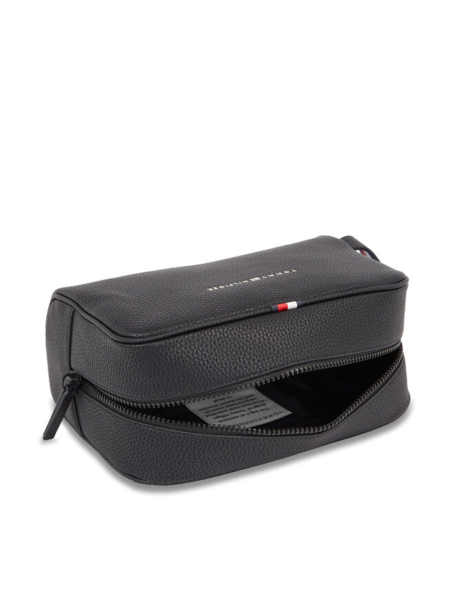 Tommy Hilfiger Kosmetiktasche Tommy Hilfiger Essential PU AM0AM09508 Schwarz