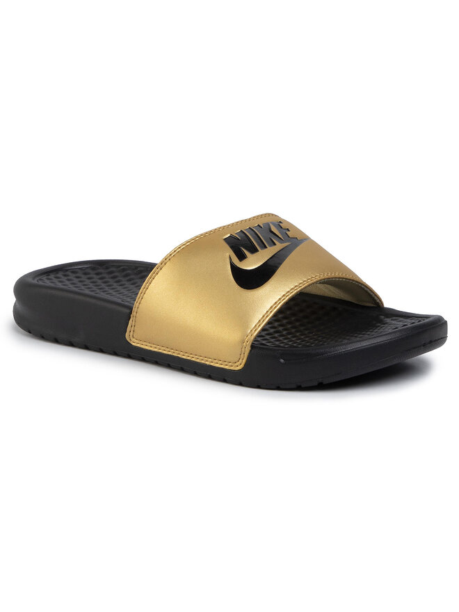 Chanclas nike granates y doradas outlet