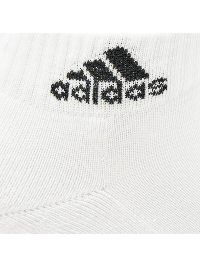 Calzini corti unisex adidas Cushioned Sportswear Ankle Socks 6 Pairs HT3442 Bianco escarpe