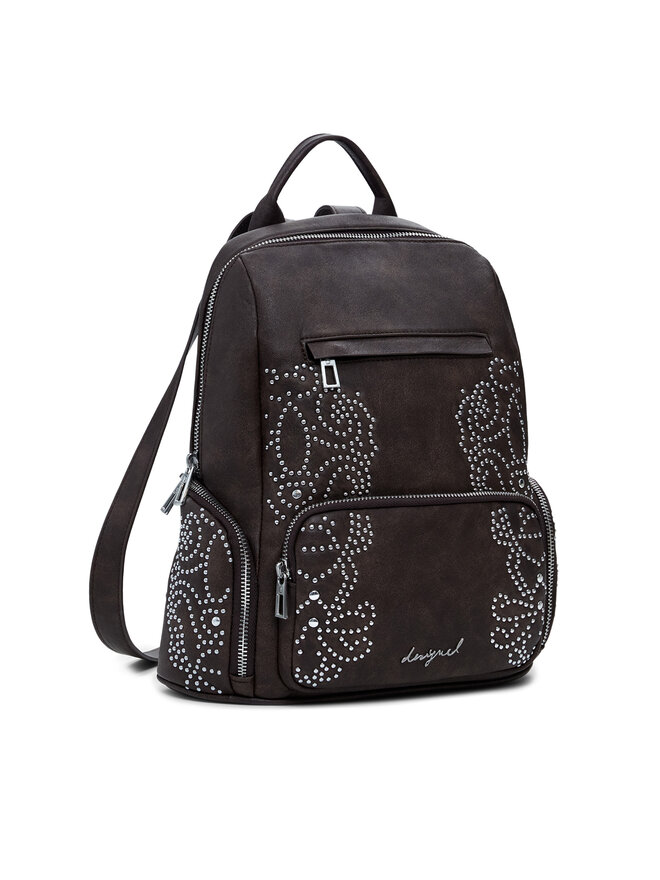 Desigual Rucksack Desigual Poker Face Chest 25WAKP22 Braun