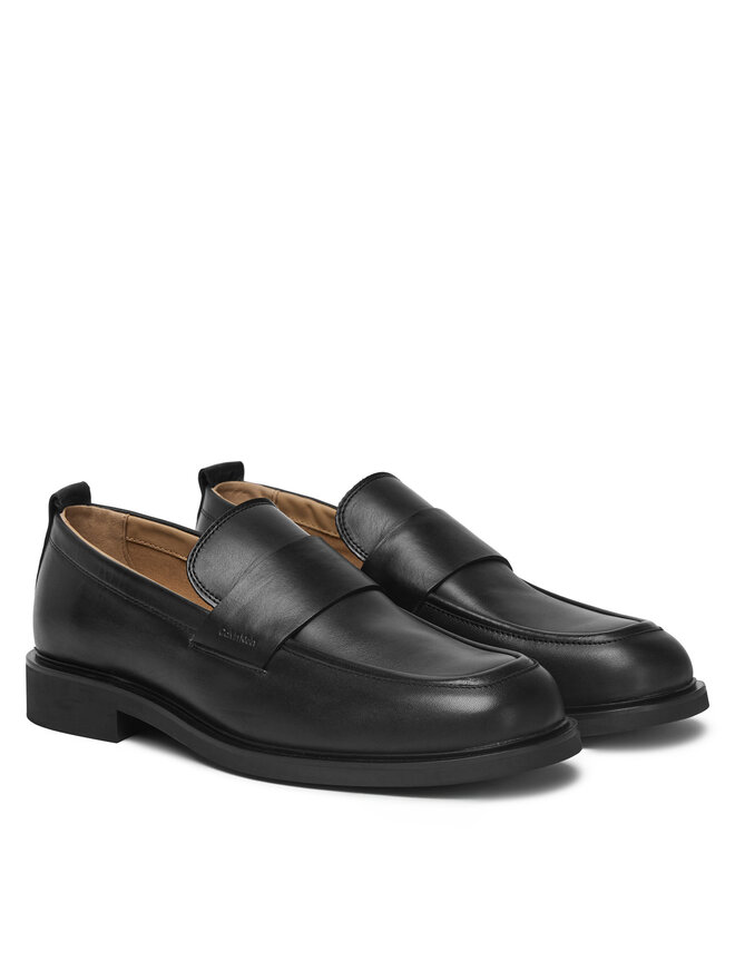 Calvin Klein Īsi apavi Calvin Klein SQ RUBBER LOAFER HM0HM01901 Melns