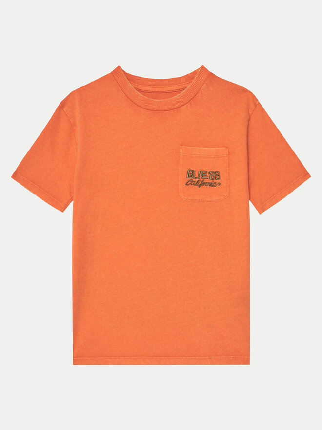 Guess Guess Camiseta L5RI30 K8HM4 Naranja Regular Fit