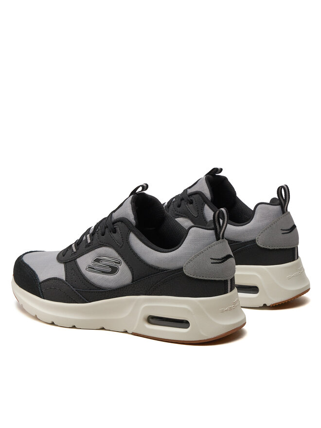 Skechers Sneakers Skechers Skech-Air Court-Yatton 232648/BKGY Schwarz