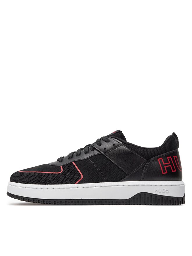 HUGO Sneakersy Hugo Kilian Tenn Knpu 50516952 Čierna