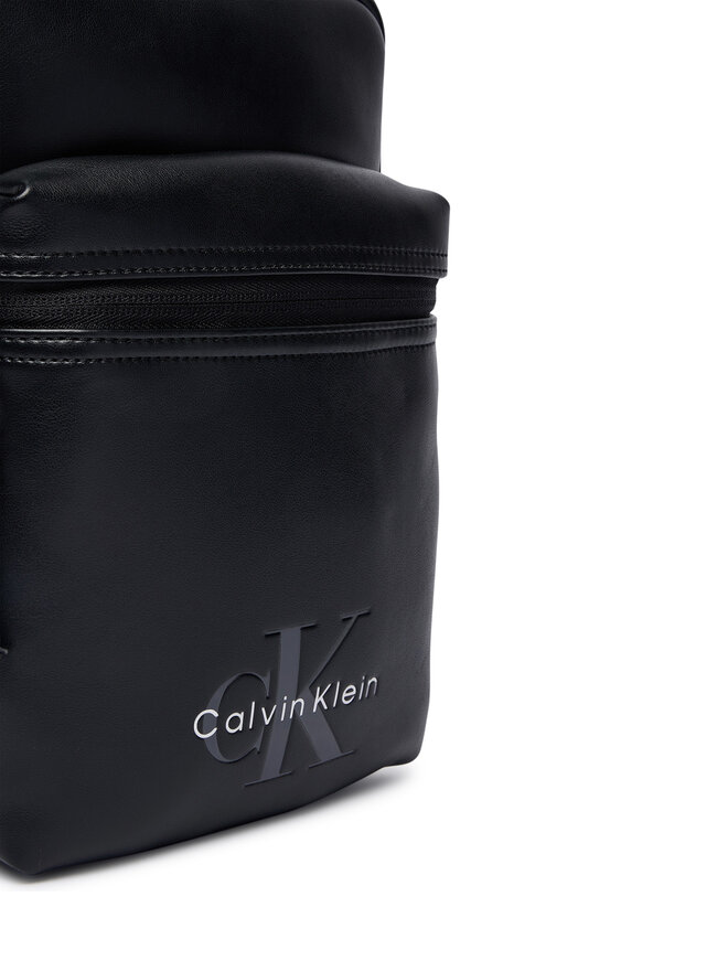Calvin Klein Umhängetasche Calvin Klein Bold Logo Webbing Sling LV04D3449G Schwarz