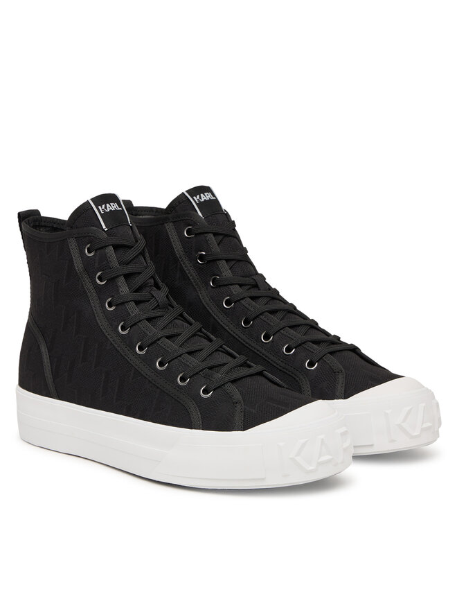 KARL LAGERFELD Кеди KARL LAGERFELD Kampus Max V KL50546 Чорний