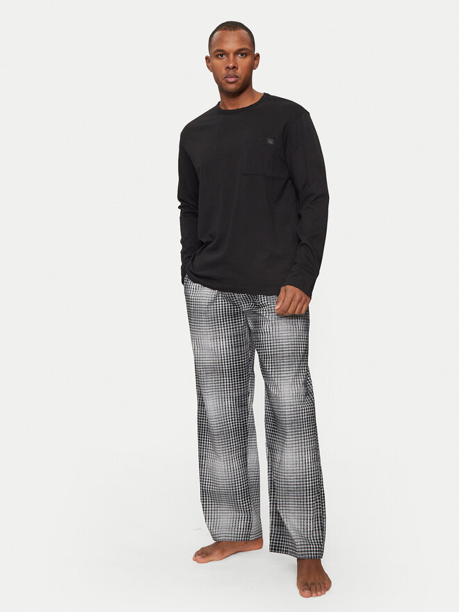 Calvin Klein Underwear Calvin Klein Underwear Pyjamahose 000NM2842E Grau Relaxed Fit