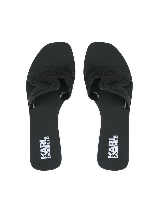 KARL LAGERFELD Klapki KARL LAGERFELD KL80008 Czarny