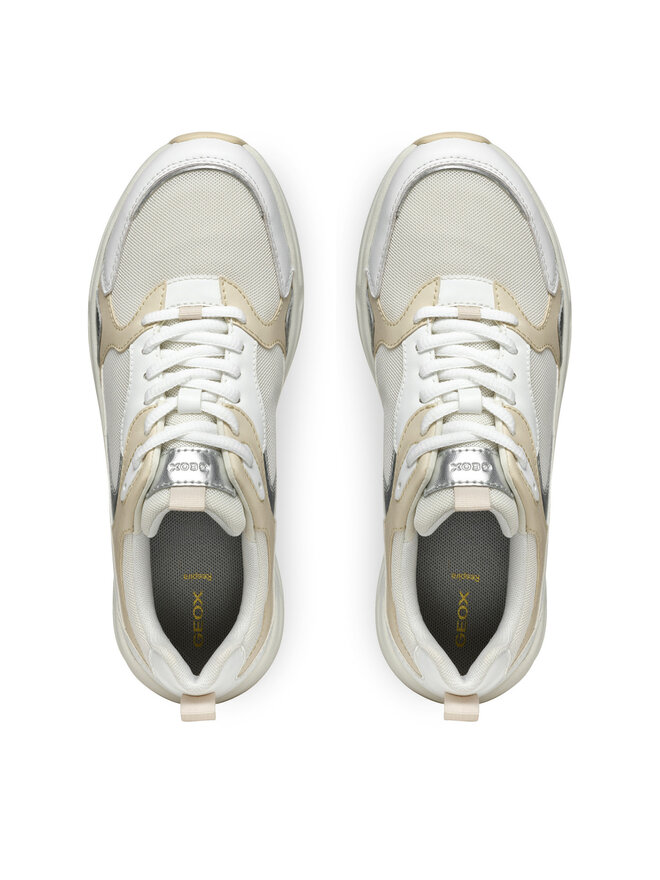 Geox Sneakers Geox D Zarvia D55YLA 01454 C1Z1S Bianco