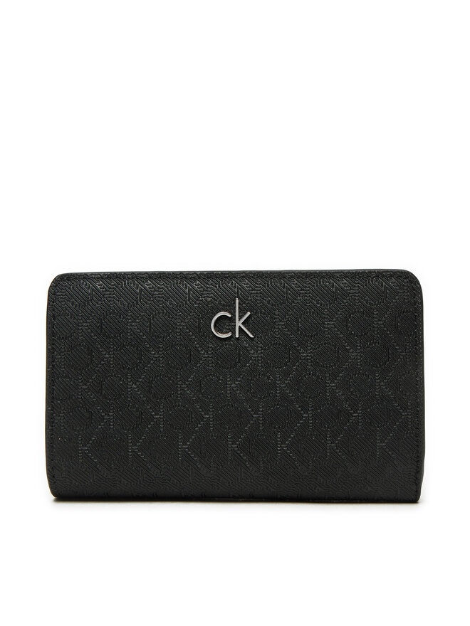 Calvin Klein Kis női pénztárca Calvin Klein Ck Daily Medium Bifold_Mono K60K612824 Fekete