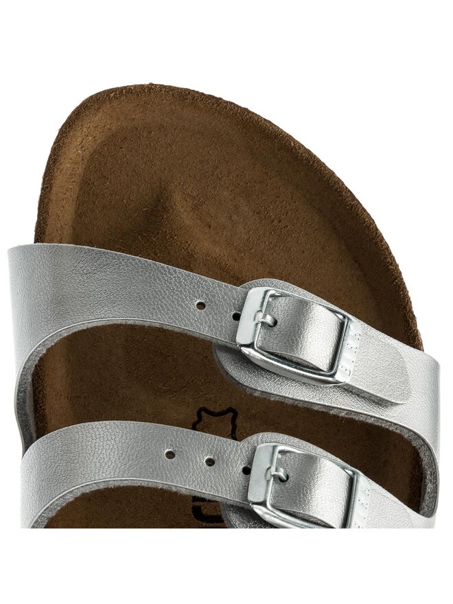 Birkenstock Pantoletten Birkenstock Florida Bs 0954383 Silberfarben
