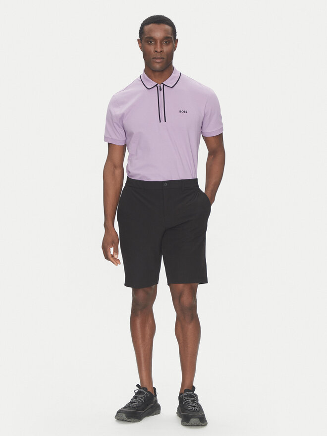 BOSS BOSS Pólóing Philix Tape 50537489 Rózsaszín Regular Fit